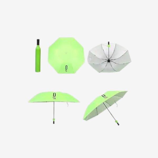 شمسية على شكل زجاجة