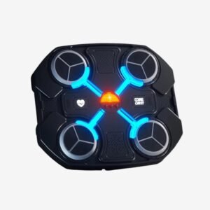 لوحة الملاكمة الموسيقية اسود