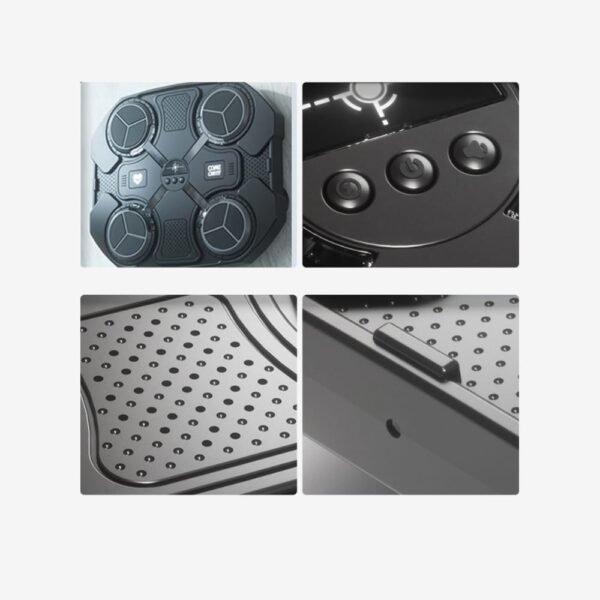 لوحة الملاكمة الموسيقية اسود