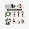 مجموعة احزمة مقاومة للياقة البدنية