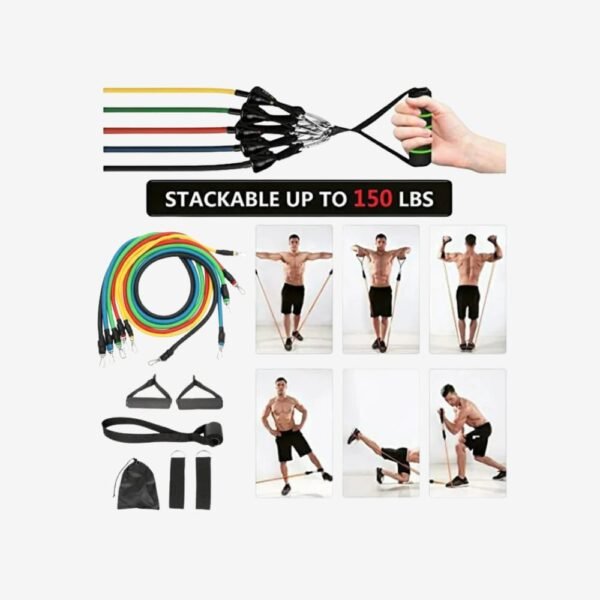 مجموعة احزمة مقاومة للياقة البدنية