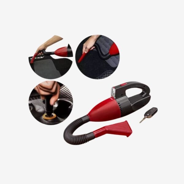 مكنسة سيارة كهربائية مع ضوء