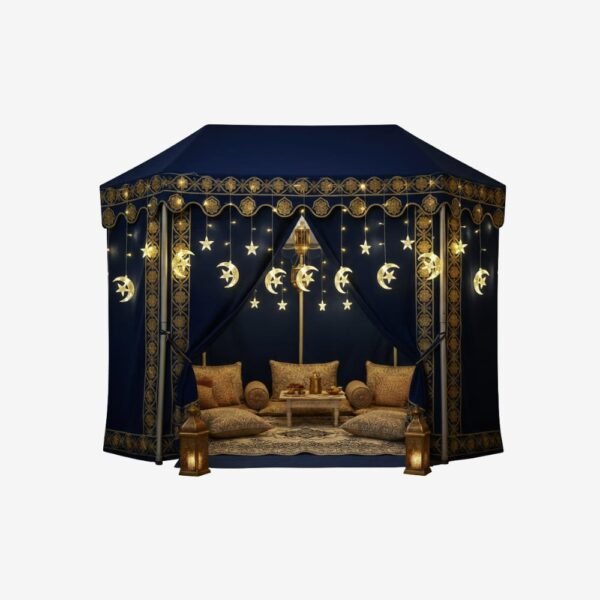 حبل نور هلال و نجمه Warm