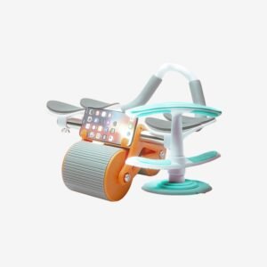 عجلة البطن الرياضية مع جهاز تمارين منزلي متعدد