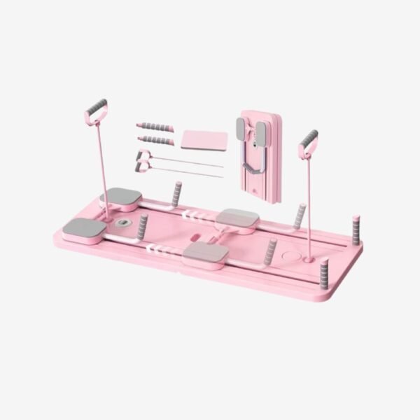 عجلة البطن الرياضية مع لوحة التمارين لنحت الجسم