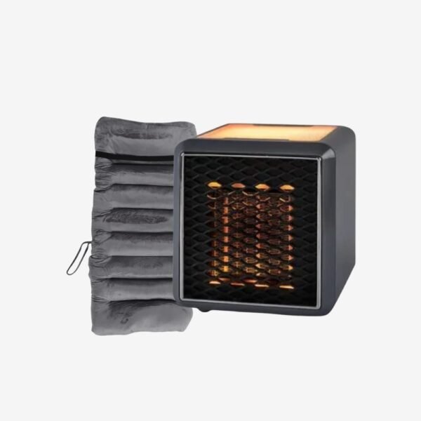 عرض دفاية محمولة ووناسة 1500 وات مع وسداة و مسند داعم للظهر للسيارة و المكتب