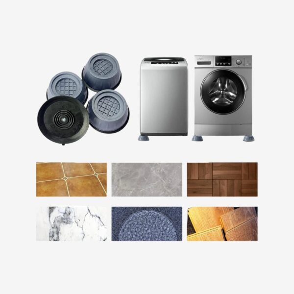 عرض قطعتين حوامل غسالة سليكيون مانعة لانزلاق