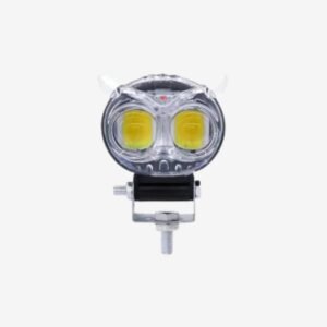 ليد البومة 2 عدسة للسيارة والموتوسيكل شفاف