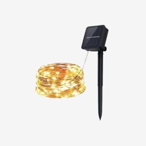 ليد زينة يعمل بالطاقة الشمسية