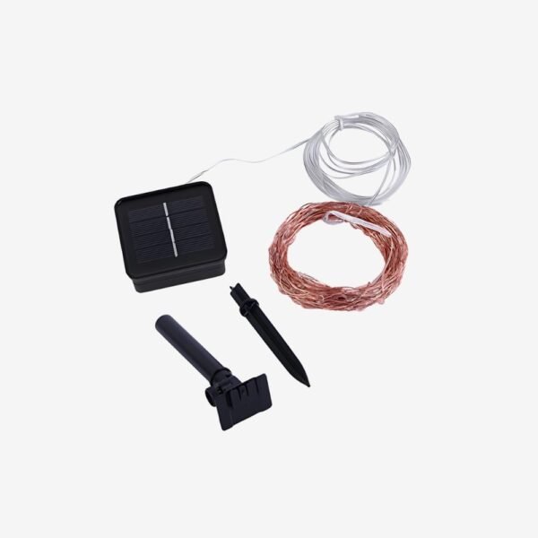 ليد زينة يعمل بالطاقة الشمسية