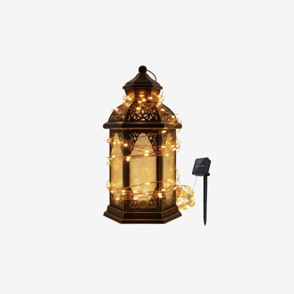 ليد زينة يعمل بالطاقة الشمسية