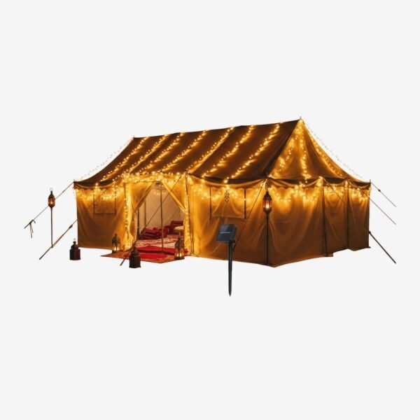 ليد زينة يعمل بالطاقة الشمسية